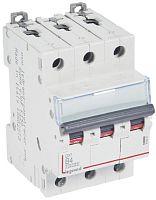 Выключатель автоматический Legrand DX3-E 10000 3п 4А B 16кА картинка